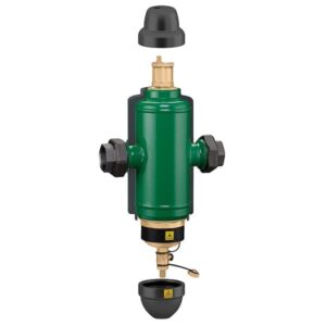 Caleffi DiscalDirtmag 11/2" fjerner luft-smuss-magnetitt